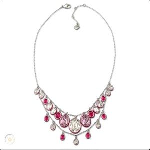 Swarovski LASER pink necklace 1041009